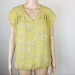 Land’s End Floral Print Design Top